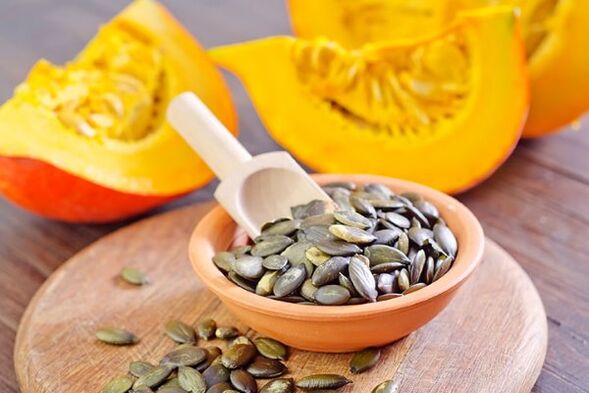 semillas de calabaza para parásitos